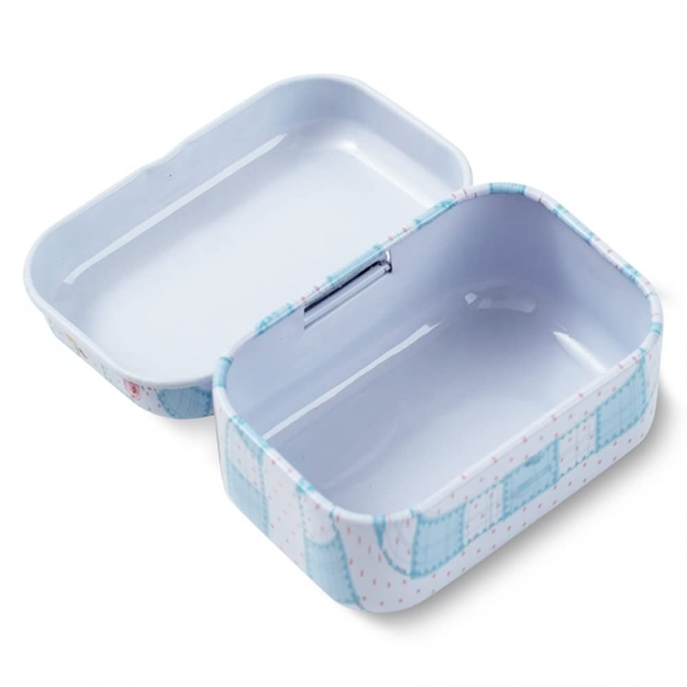Amazon.co.jp: 小物入れ ケース スチール 缶ケース 小物収納 フタ付き