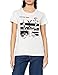Produktbild G-STAR RAW Womens Logo Thistle Graphic Gyre Straight T-Shirt, Milk 336-111, S