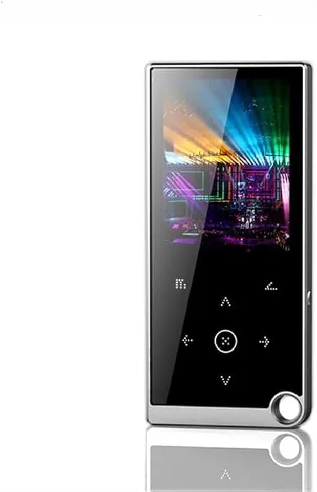 MP3 Player Digital com Gravador de Voz, Rádio FM, Tela Sensível ao Toque, Reprodutor de Vídeo MP4, Leitor TXT