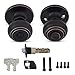 Honeywell 8101401 Classic Entry Door Knob, Oil Rubbed Bronze
