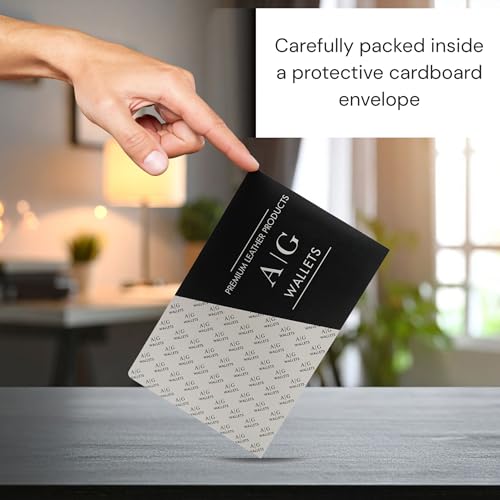 Image of AG Wallets Set of 2 Premium Clear Wallet Inserts - Durable Vinyl Card & Photo Holders, Multiple Styles for Bifold, Trifold & Checkbook Wallets (Accordion)