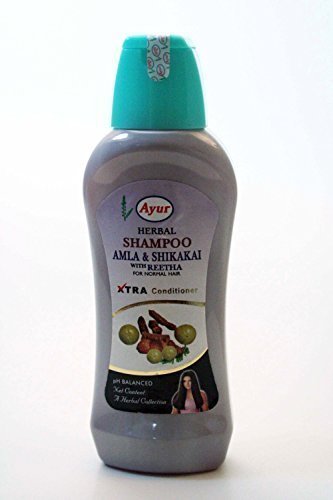 Ayur Herbal Shampoo Amla & Shikakai with Reetha