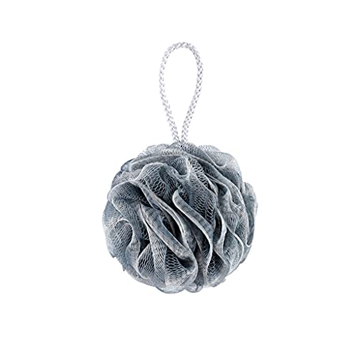 角質除去タオルシャワーバススポンジシャワーヘチマボール66g /個、メッシュプーフシャワーボールソフトボディスクラバーエクスフォリエイティングディープクリーン、フルクレンジングエクスフォリエイティンググローブ(カラー:C)(A)