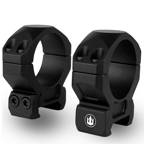 Triton Armada 30mm Tactical-Grade Scope Rings - 1.00