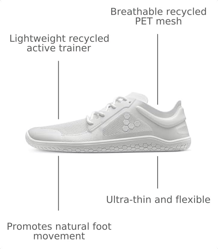 Image of Vivobarefoot Primus Lite III, Womens Vegan Light Breathable Shoe with Barefoot Sole