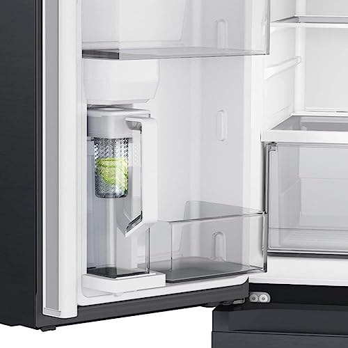 Samsung Rf23A9071Sg 36 Inch Smart Freestanding Counter Depth 4 Door French Door Refrigerator In Black Stainless Steel thumb #3