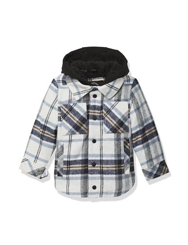 URBAN REPUBLIC Boys Wool Buffalo Plaid Shirt Jacket