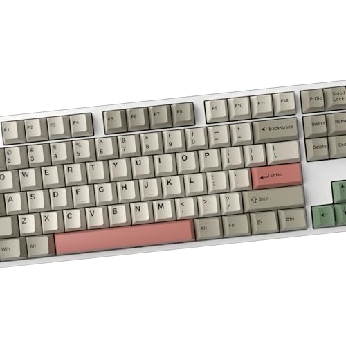 Image of Fogruaden PBT Keycaps Set, Cherry Profile Custom Keycap for Mechanical Keyboard Keycaps(9009)
