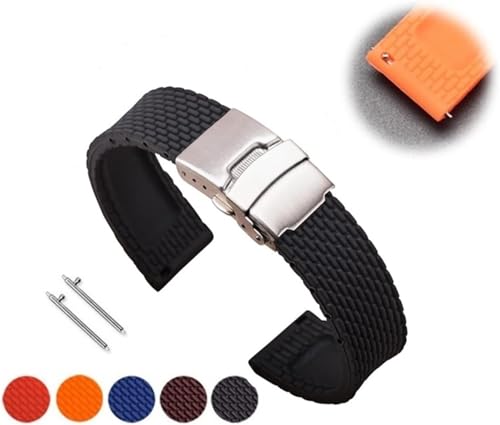 Sangle de montre en caoutchouc de plongée pour vos aventures marines - 5