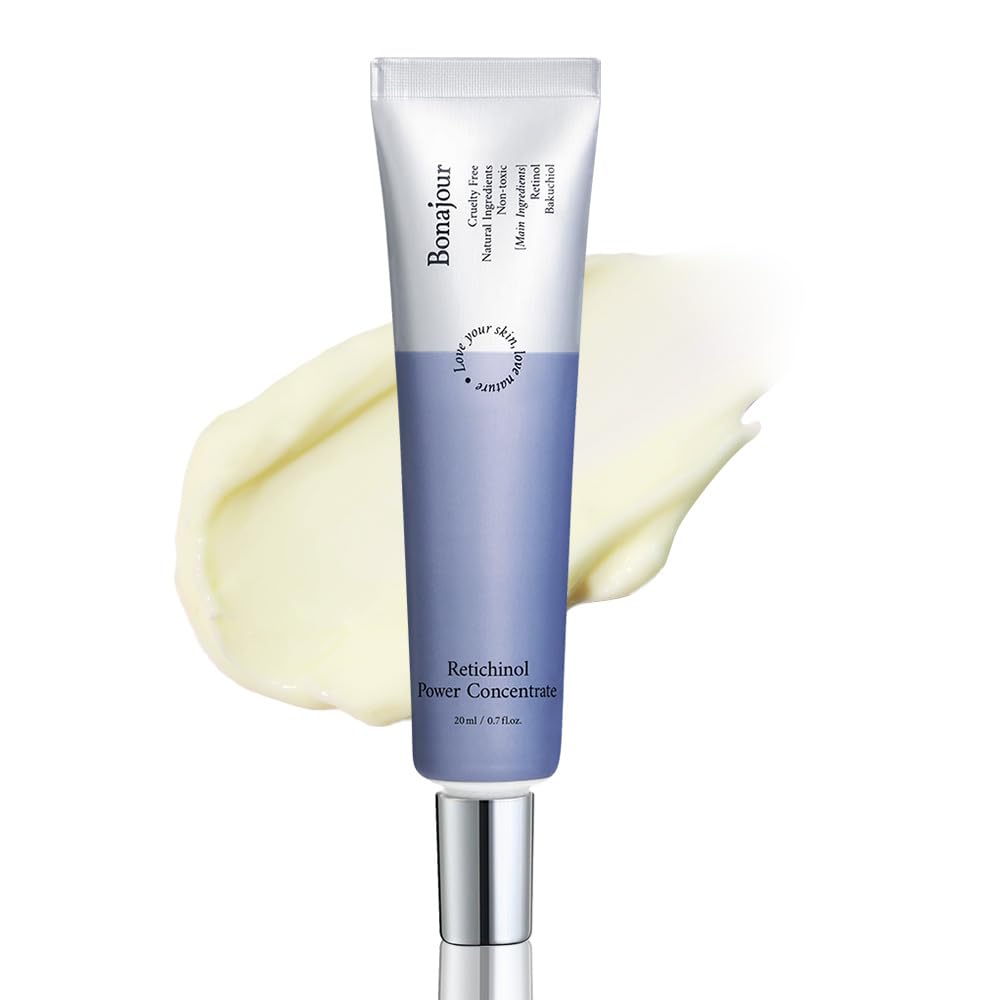 [BONAJOUR]Retichinol Power Concentrate - 3500IU Retinol, bakuchiol/Non-Irritaing, Anti-Aging, Pore Minimizer, Wrinkle & Fine Lines