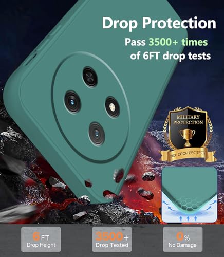Coque antichoc Honor Magic 7 Lite avec revêtement anti-rayures durable