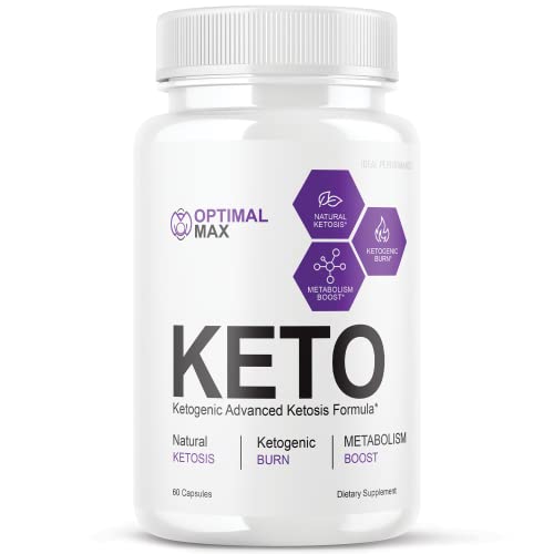 (3 Pack) Optimal Max Keto Pills Weight Shark Management Loss Burner Diet Ketosis Support (180 Capsules)