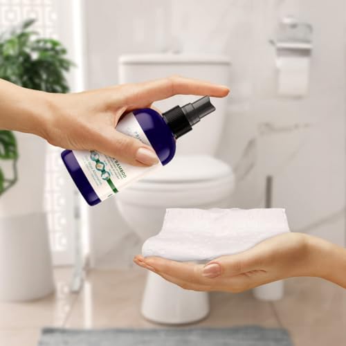 Image of PRISTINE Toilet Paper Spray, As Seen on Shark Tank, More Natural Personal Cleansing Wipes & Flushable Wet Wipes Alternative, Spray Toilet Paper to Create Flushable Wipe, Cucumber Bamboo, 4 fl oz