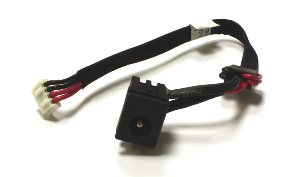 Power4Laptops Connettore Di Alimentazione Con Cavo Per Portatile Toshiba Satellite A505-S69803. Ricambio Jack Alimentazione.