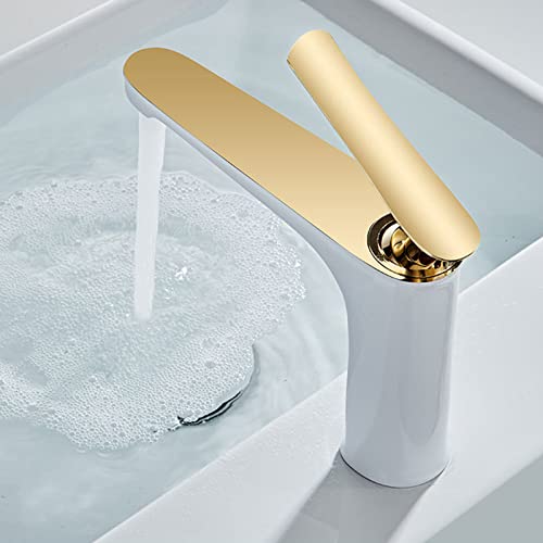 Grifo de baño monomando para lavamanos que elimina salpicaduras 2