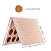 DE'LANCI New Nude Eyeshadow Palette Matte Shimmer 15 Colors Highly Pigmented Blush Nudes Warm Natural Bronze Pink Neutral Cosmetic Eye Shadows