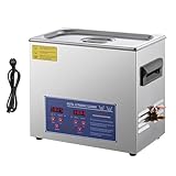 TOPDEEP 15 L Ultraschallreiniger, 600 W Heizung & 360 W Ultraschall, Professioneller digitaler Labor-Ultraschall-Teilereiniger mit Heizungstimer für Glaszahninstrumente