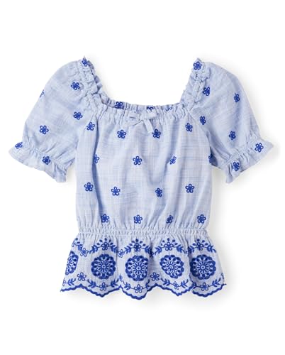Image of Gymboree Girls' and Toddler Short Sleeve Woven Tops