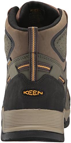 KEEN Utility Men's Davenport Mid Composite Toe Waterproof Work Shoe, Shitake/Forest Night, 10.5 Medium US | Image 2