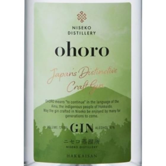 Amazon.co.jp: ニセコ蒸溜所 ohoro GIN オホロ ジン 720ml