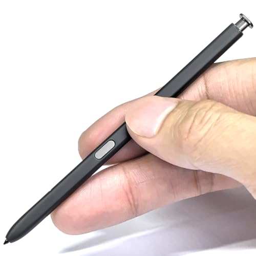 Image of Galaxy S24 Ultra 5G S Pen Replacement S24 Ultra Pen with S24 Ultra Tips Nibs for Samsung Galaxy S24 Ultra 5G Touch Pen 6.8 inch SM-S928U S928W S928 with Needle Repair Part (No Bluetooth) (Titanium Black)