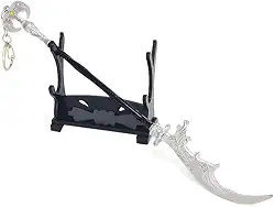 Chewmeter Elden Ring Loretta - Bonecos da Sickle de Guerra de Loretta, coleção de brinquedos, artigos de festa, decoração de mesa, mochila pendente, presente, Multicor, M