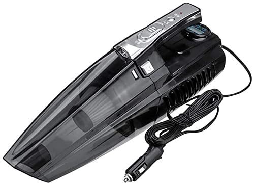 120W 4 in 1 Multi Function Car Vacuum Cleaner Inflatable Pump with Digital Display Portable Dual Use Car Auto Air Compressor(Color:Digital)
