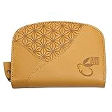 [ハセガワ] 野村修平 麻卵(まう) 牛革 財布 二つ折り/ベージュ