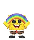  Funko Pop! Animation – Figura de Bob Esponja Squarepants – Bob Esponja Squarepants (with Rainbow) #558 Vinyl Figure 10 cm Released 2019