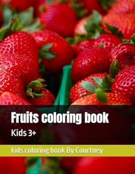 Paperback Fruits coloring book
