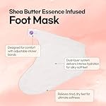 Epielle Moisturizing Foot Mask 6 Pairs, Deep Moisturizing Socks for Dry, Cracked Feet, Self Care Gifts for Women, Spa Kit, Stocking Stuffers, Thanksgiving Essentials - Image 4