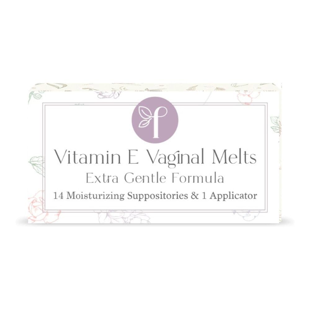 Femallay - Organic Vaginal Moisturizer Suppositories for Women - Estrogen-Free Intimate Feminine Care for Vulva & Vagina - Relieves Dryness, Itching, Burning, Irritation, Redness & Menopause Symptoms