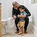The First Years Potty Training Urinal and Potty System - 2-in-1 Toddler Urinal and Potty Training Toilet Seat - Adjustable Toddler Toilet Ages 18 Months and Up