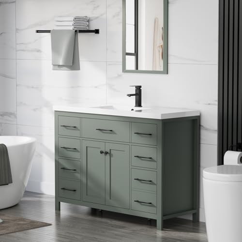 LUCKWIND 48 Modern Bathroom Vanity with Sink