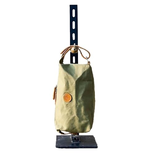 木の庄帆布 BOX POUCH ボックスポーチ (#73 OLIVE)