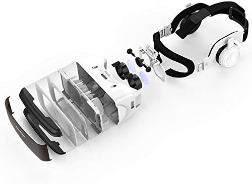 VR Headsets Compatible with iPhone & Android Phone-Virtual Reality Headsets New 3D VR Glasses 2021VR8.0