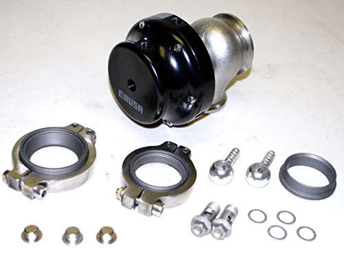 Emusa External 38Mm V-Band Wastegate Set Up At 14Psi (Black) #TOP1