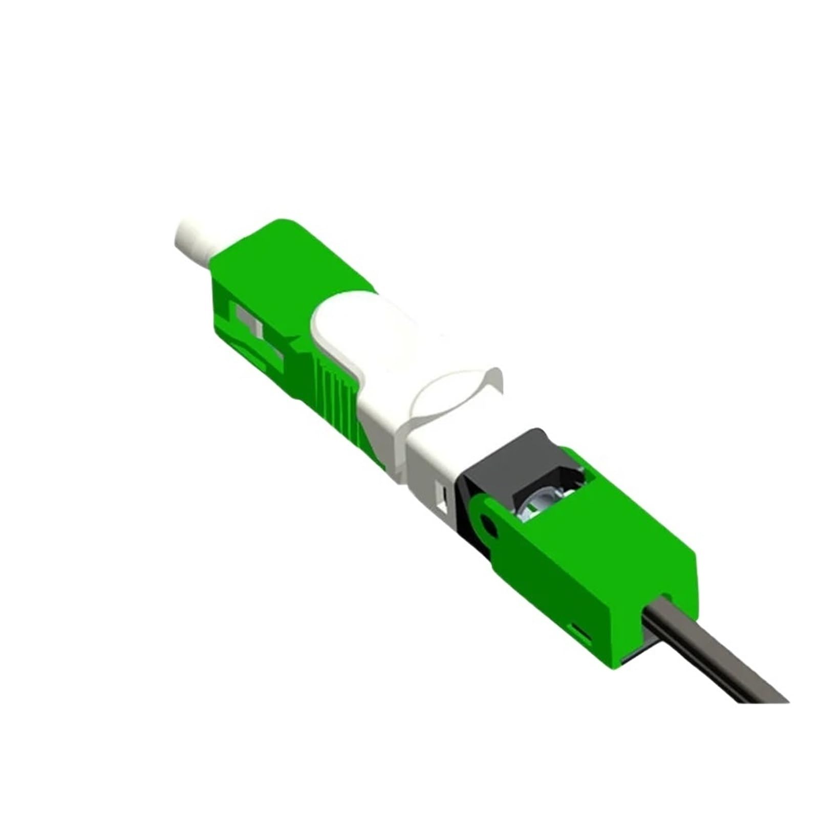 50 oder 100 Stück FTTH ESC250D SC UPC Singlemode-Glasfaser-Schnellverbinder(100pc SC)