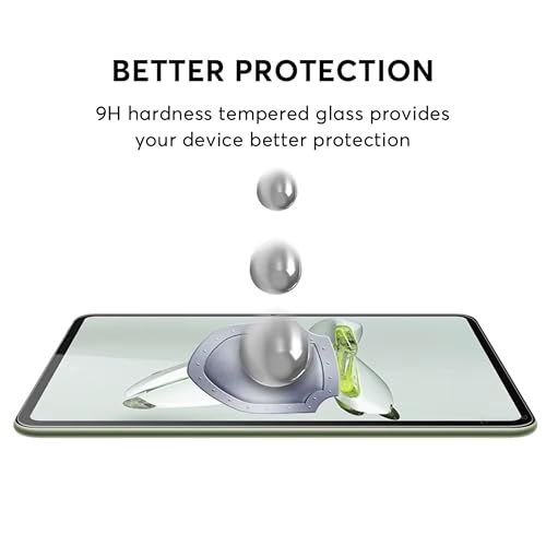 Image of newtechno Premium Tempered Glass for OnePlus Pad GO 11.35 inch Tempered Glass Screen Guard for OnePlus Pad GO 11.35 inch Anti-Scratch & Smudge Proof and Easy Installation