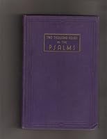 Two thousand hours in the Psalms B00086EK7K Book Cover