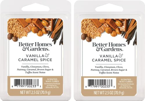 Better-Homes-and-Gardens-Scented-Wax-Cubes-25oz-2-Pack-Vanilla-Caramel-Spice Better Homes and Gardens Scented Wax Cubes 25oz 2 Pack Vanilla Caramel Spice