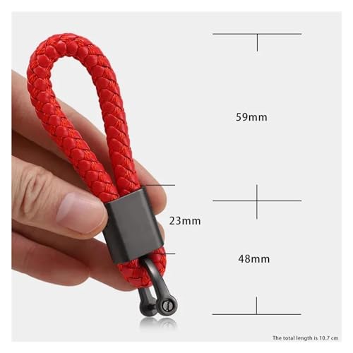 Image of Keychain for YH FZS600 F 2013-2020 2021 2022 Motorcycle Keychain Keyring Accessories(RED)