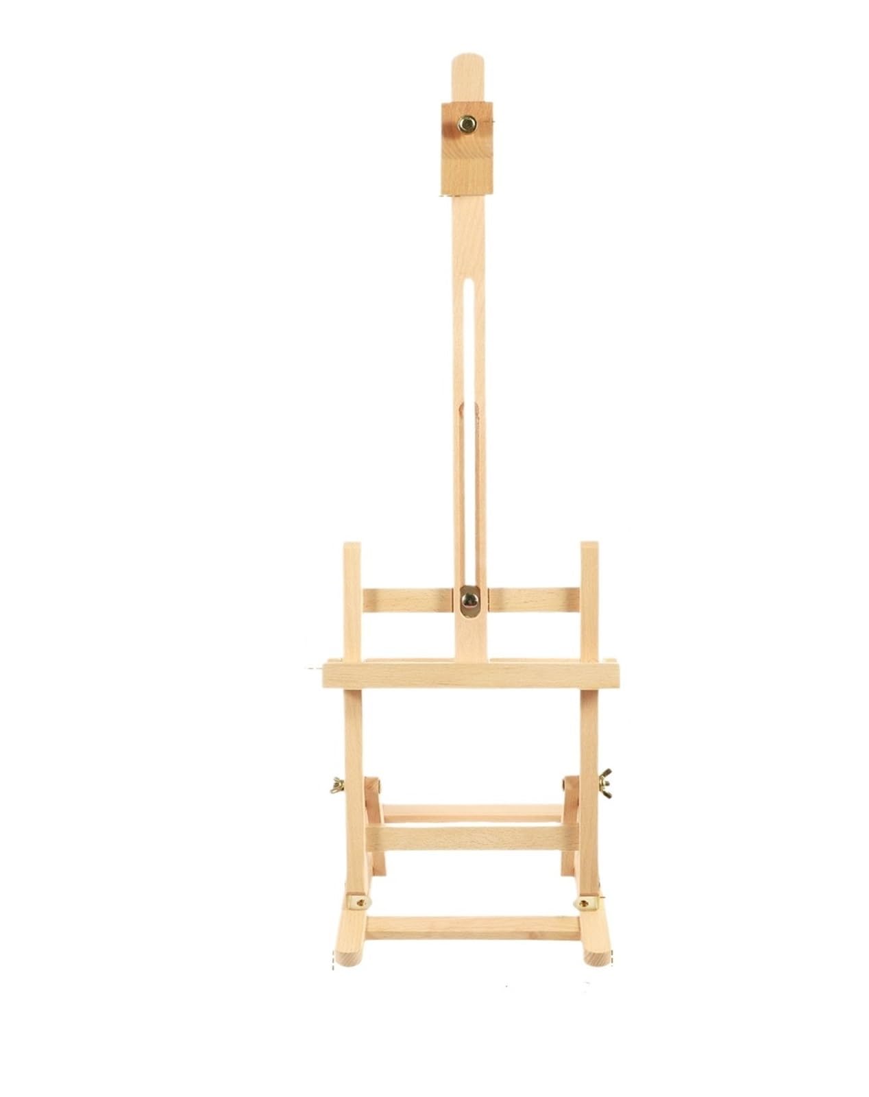MYUYEE Desktop Easel Foldable Tabletop Stand Height And Angle Adjustable Wooden Small,Compatible For Classroom Outdoor Sketching