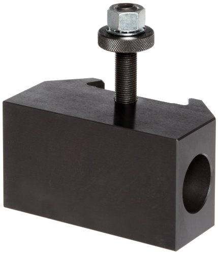Dorian Tool QITPN-5 Chromium Molybdenum Alloy Steel Quick Change Morse Taper Toolholder for QITP40N Quadra Indexing Quick Change Tool Post, MT4, 2-1/2