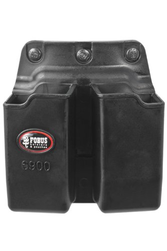 Fobus 6900BHMP Belt 2 Mag Pouch for S&W M&P 9mm/.40 Cal ( Double Stack Mags ) by Fobus