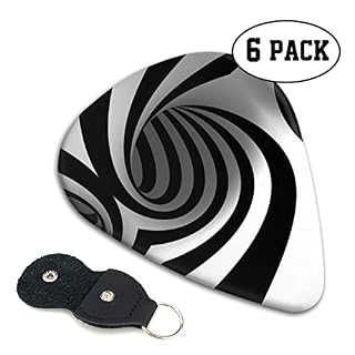 Lot de 6 médiators noirs et blancs pour guitare acoustique, guitare électrique, basse, ukulélé – fins, moyens et épais. - Les Beatles, Paul McCartney, John Lennon, RIngo Starr, George Harrison Lot de 6 médiators noirs et blancs pour guitare acoustique, guitare électrique, basse, ukulélé – fins, moyens et épais. – Image 2