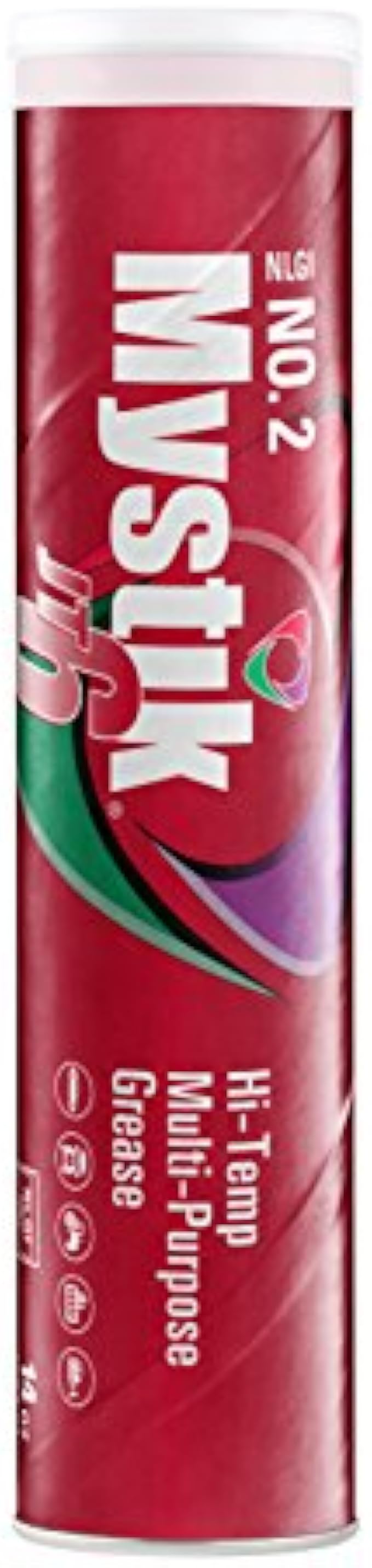 Mystik 665005002080 JT-6 Multi-Purpose Hi-Temp Grease Cartridge, 14 oz (Pack of 10)