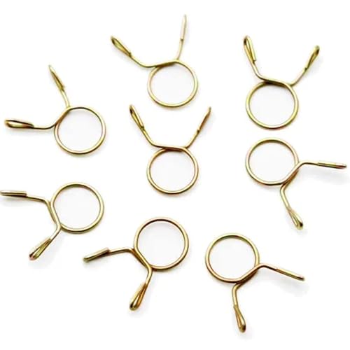 Image of PRO BAT 16.4-Ft 0.2'' I.D. Fuel Line+20pcs 0.35 inch I.D. Hose Clamps+2pcs Fuel Filters for ATV Dirt Bike Go Kart Moped Pocket Bike Most Chinese Scooter Stratton Small Engines Pink