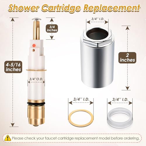 Cartouche de douche de rechange MS5ATC pour un contrôle fluide du mitigeur Mixet - 5