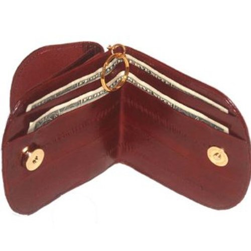 EEL Skin Leather Ladies Mini Wallet #E505